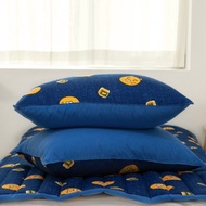 Kakao Friends Dust-Free Pillow Cover (50x70)_Cheese Ball Ryan (Blue)