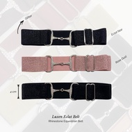 Luxen Eclat Belt 4 cm Glitter - Rhinestones Equestrian Belt - Riding Belt