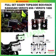 GSADV FULLSET (TOP&SIDE BOX+RACK) EMS KAWASAKI  VERSYS 650 / VERSYS 1000