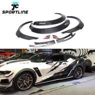 Carbon Fiber ZL1 Wheel Arches Fender Flares for Chevy Camaro ZL1 SS RS Coupe 2-Door 2016-2019
