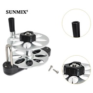 [ Fishing Wire Reel for Speargun Adjustable Tension Fishing Tool Aluminum Alloy Fishing Line Wheel w
