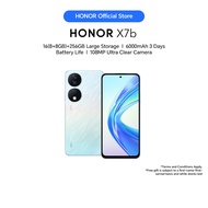 HONOR X7b 4G 16(8+8GB)+256GB Smartphone 6000mAh 3 Days Battery Life 108MP Camera Dual Stereo Speaker