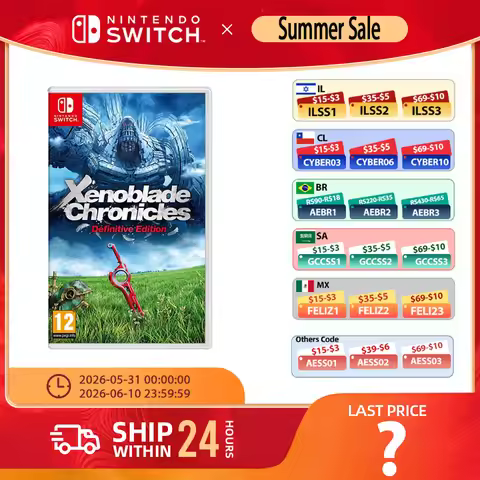 Nintendo Switch - Xenoblade Chronicles Definitive Edition Game Deals for Nintendo Switch OLED Ninten