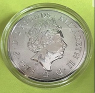 2022 英國 皇家鑄幣局 英女皇 英女王 英國 皇家徽章 1oz 999 純銀幣 UK United Kingdom Royal Mint Queen Elizabeth II The Royal 