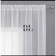 Curtain Window Sheer Curtain Glass Curtain Elegant Curtain Aesthetic Plain Curtain