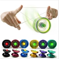 Magic Yoyo Professional YoYo Aluminum Alloy String Trick YoYo Ball Bearing for Beginner Adult Kids C