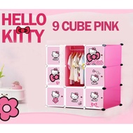 9 cube diy cube wardrobe hello kitty wardrobe doraemon wardrobe frozen almari