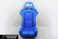 SEAT SEMI BUCKET BRIDE ILLEST LOW MAX WITH UNIVERSAL RAILING BLUE