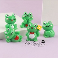 Green frog - BEAUTIFUL fish tank and turtle tank decoration accessory