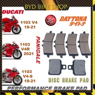 DUCATI DISC BRAKE PADS PANIGALE 1103 V4 PANIGALE 1103 V4 R PANIGALE 1103 V4 S BEST QUALITY