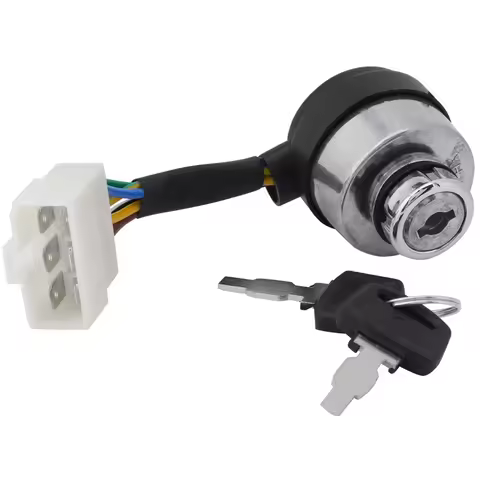 6 Wire Ignition Key Ignition Start Key 6 Wire Ignition Start Key For 2.5-6.5KW 188F Gas Generator