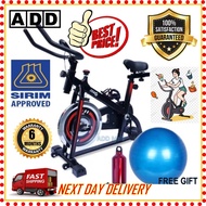 Zero EC Fitness Bike Exercise Cycling Gym Fitness Spin Bike (With Free Gift)