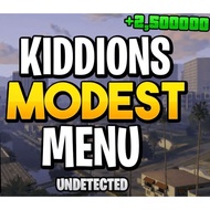 Kiddions Modest Menu Version 0.9.8 / GTA 5 Mod Menu / GTA ONLINE HACK / modest-menu-v0.9.8 / Kiddion