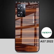 Softcase Glass Kaca OPPO A57 2022  Casing Hp - J68