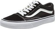 Vans Unisex Old Skool Skate Shoe (8.5 D(M), Black/White)