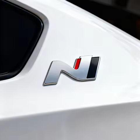 3D Car Styling For N Line N Nline car Hood Fender trunk Rear Decal Emblem Badge Sticker