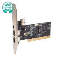 3 Port IEEE 1394 Firewire Card PCI Firewire Adapter IEEE 1394 PCI Controller Card for Desktop PC