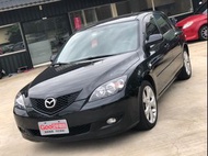 【FB搜尋桃園阿承】馬自達 超人氣MAZDA3 2008年 2.0CC 黑色 二手車 中古車