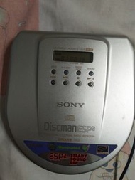 SONY Discman ESP2 PLAYER  D-E805  CD機 著機可播放但發出噪音，現當零件機賣