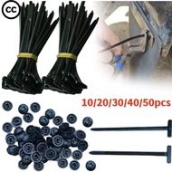 CC Nylon Universal Cable Tie Buckle-Heavy Duty Zip Ties Holder with Pin & Button Design Plastic Cabl
