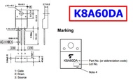 K8A60DA TO-220F 8A60DA K8a60da Tk8a60da TO-220F 600V 7.5A To-220 Baru Asli