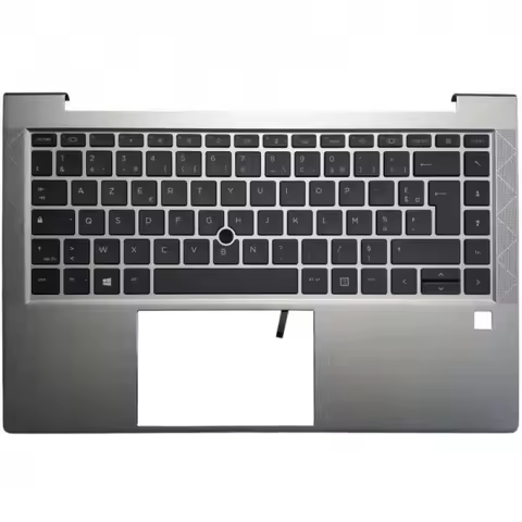 A+FR AZERTY Layout Backlit Keyboard Palmrest Upper C Shell Cover For HP EliteBook 840 G7 G8 745 G7 G