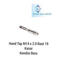 1pcs hand tap m14x2.0 tap baut 19 drat kasar tap m14 x 2 Baru