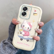 Case For OPPO A57 2022 A77 2022 A57s A57e A77s Silicone Shockproof Dragon Cat Phone
