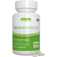 Igennus Neurobalance High Absorption Zinc Magnesium and B6 Complex | Cognitive Support, Calm Concent