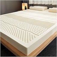 Natural Latex Mattress Topper - Medium Firmness - Latex Mattress,Breathable And Comfortable,Durable 