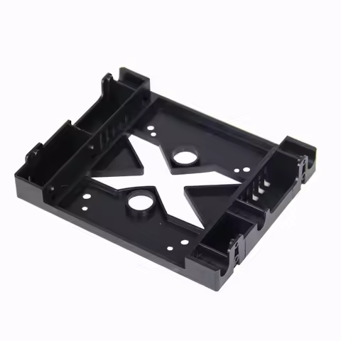 5.25 optical drive position to 3.5 inches to 2.5 inches SSD hard disk bracket conversion rack can be
