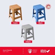 kursi bakso napolly rotan/bangku rotan/jempol/kursi makan plastik KRS 