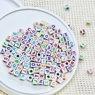 Alphabet Beads: Pastel Squares
