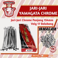 Yamagata Spokes Ring Rim 17 Length 154 Honda Yamaha GL Mega Pro Tiger Jupiter Z Vega R New MX Vixion