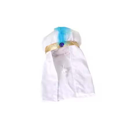Cat Headscarf Adjustable Saudi Arabia Pet Hat Sunshade Fashionable Cat Decorative Hat Soft Cat Cospl
