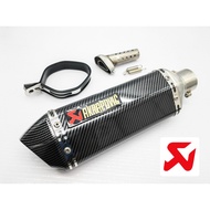 Akrapovic 51mm motorcycle exhaust muffler universal exhaust Arka pipe R25 Y15 R15 RS150 Ninja250 FZ1