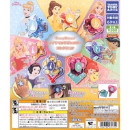 [Pugkun] T-ARTS Disney Princess Jewel Collection Ariel Rapunzel Le Pei Ring Necklace Capsule Toy