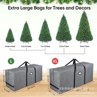 Large Reinforced Storage Bag Storage Bag Christmas Tree Storage Bag New Style 8 Christmas Tree Gray 