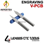 Mata Router 0.01X60° V-PCB LEXEES Grafir Carbide 0.01 mm Engraving Bit Tip 0.01mm Single Lip
