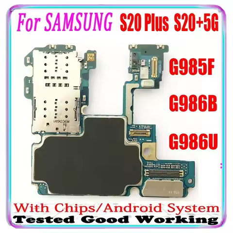 For Samsung Galaxy S20 Ultra Plus G980F G981U G985F G986B G988U G988BG986B G986U Motherboard Mainboa