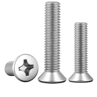 304 Stainless Steel Countersunk Screw Flat Head Bolt Electronic Small Screw M3.5M4M5M6 Phillips Screw
