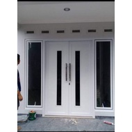 Pesanan Pintu Utama Acp &amp; Jendela Kanan Kiri Aluminium