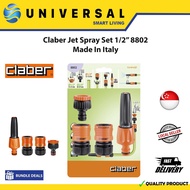 [SG SHOP SELLER] Claber Jet Spray Set 1/2” 8802 Made In Italy