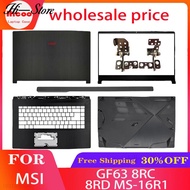 New For MSI GF63 8RC 8RD MS-16R1 Rear Lid TOP Case Laptop LCD Back Cover/Bezel/Palmrest Cover/Bottom