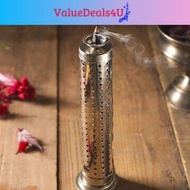 Stainless Steel Incense Stick Holder Agarbatti Stand With Dhoop Holder Incense Sambrani Holder