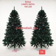 HIJAU Christmas Tree/ Christmas Tree Size 3FT/90Cm Type Snow DROP FIR TREE & Snow WHITE Pine TREE (C