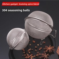 304 Stainless Steel Mesh Tea Ball Infuser Flavor Ball Tea Strainer Pot Herb Flavor Filter Net