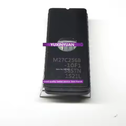 10PCS/LOT M27C256B-10F1 M27C256B 27C256 DIP-28 in stock
