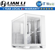 Lian li Dynamic Mini Redefine Modularity Snow White Tempered Glass PC Case (O11DMINI-S) | itw