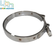 V-Band Exhaust Clamp For Yanmar 6LY 6LY2 6LY3 6LYA 6CX Marine Diesel Engine119574-13300 Volvo 865013